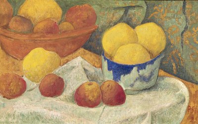 Apples with a Blue Dish, 1922 by Paul Sérusier